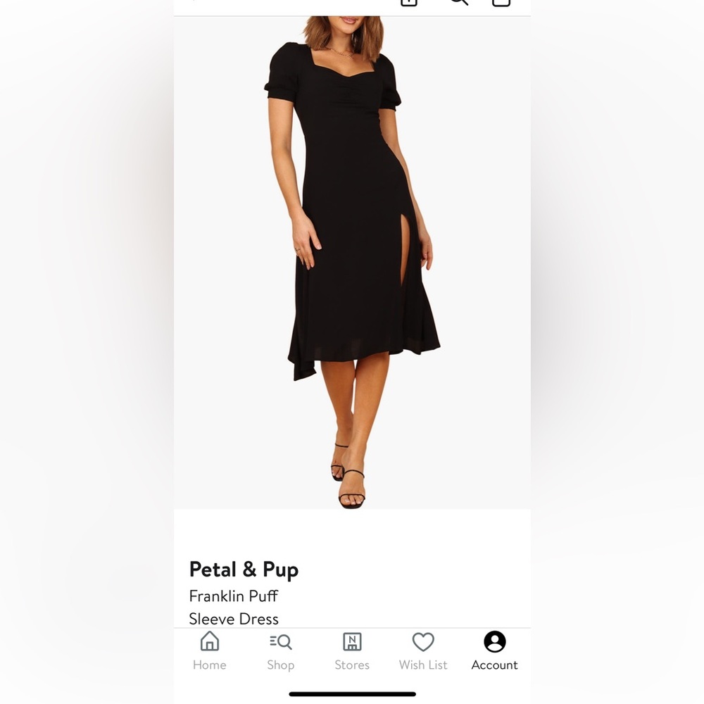 Petal and pup dress